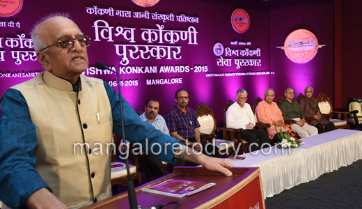 Basti Vaman shenoy awards